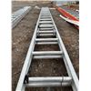 Image 2 : FEATHERLITE 20' EXTENSION LADDER (SOME DAMAGE)