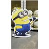 Image 1 : MINIONS STANDING FOAM CUTOUT 45X38" (SOME MINOR DAMAGE)