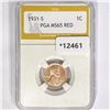 Image 1 : 1931-S Wheat Cent PGA MS65 RED