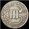 Image 2 : 1851 Silver Three Cent LIGHTLY CIRCULATED
