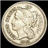 Image 1 : 1965 Nickel Three Cent NICELY CIRCULATED