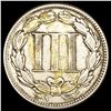 Image 2 : 1965 Nickel Three Cent NICELY CIRCULATED