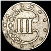 Image 2 : 1853 Silver Three Cent LIGHTLY CIRCULATED