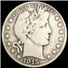 Image 1 : 1915-S Barber Half Dollar NICELY CIRCULATED