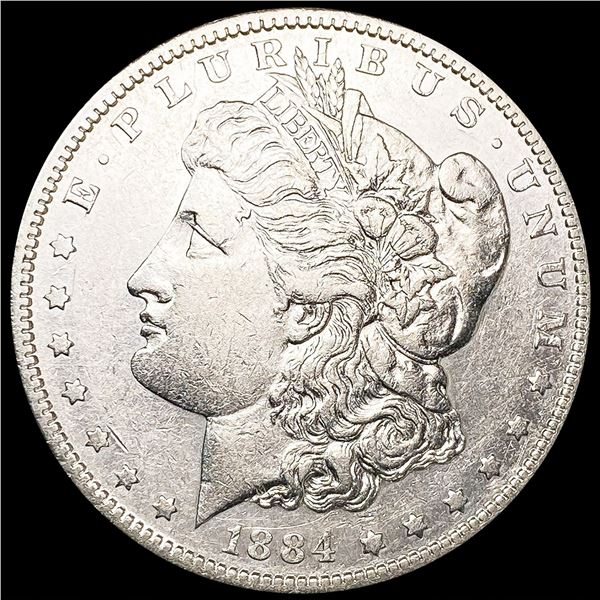 1884-S Morgan Silver Dollar CLOSELY UNCIRCULATED