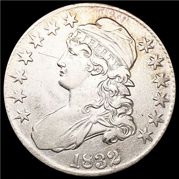 1832 Capped Bust Half Dollar LIGHTLY CIRCULATED