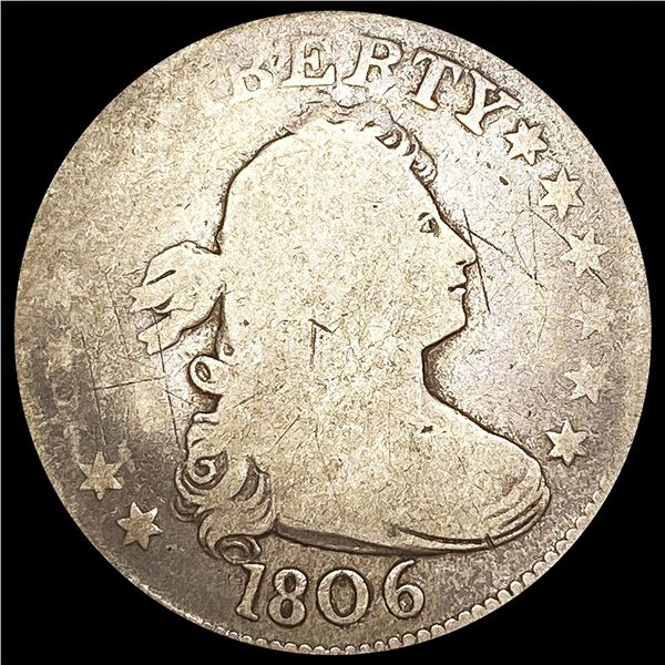 1806 Draped Bust Quarter NICELY CIRCULATED