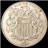 Image 1 : 1867 No Rays Shield Nickel CLOSELY UNCIRCULATED