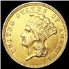 1854 $3 Gold Piece LIGHTLY CIRCULATED