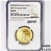 2007-W $25 1/2oz Burnished Gold Eagle NGC MS69