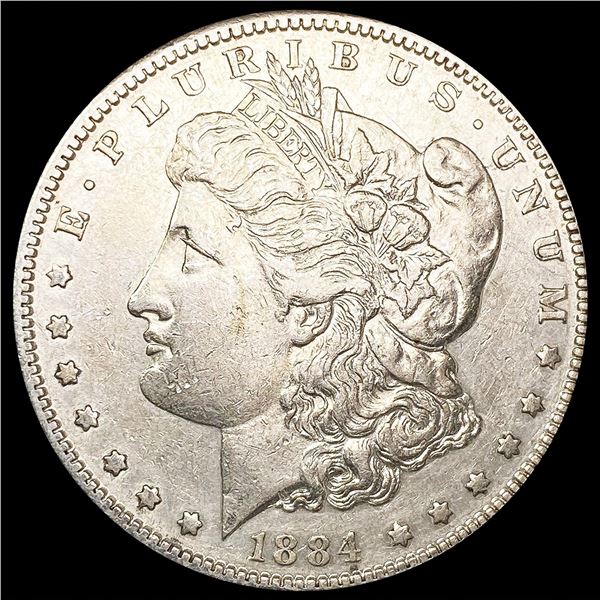 1884-S Morgan Silver Dollar CLOSELY UNCIRCULATED