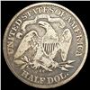 Image 2 : 1876-CC Seated Liberty Half Dollar NICELY