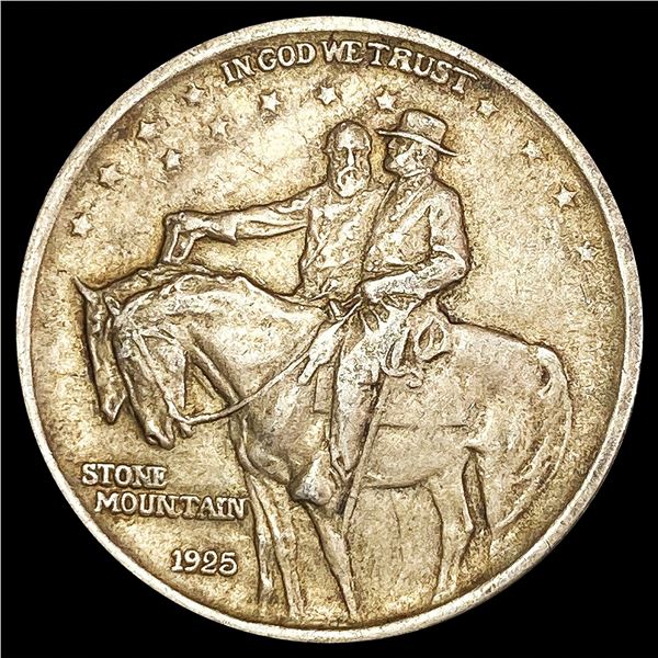 1925 Stone Mountain Half Dollar LIGHTLY