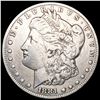 Image 1 : 1881-CC Morgan Silver Dollar LIGHTLY CIRCULATED