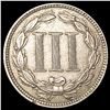 Image 2 : 1881 Nickel Three Cent LIGHTLY CIRCULATED