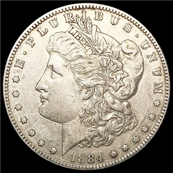 1884-S Morgan Silver Dollar CLOSELY UNCIRCULATED