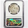 Image 2 : 1861-O Seated Lib. 50C NGC Shipwreck SS Rep Bx