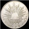 1881 Mexico Silver 8 Reales LIGHTLY CIRCULATED