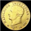 1814/09 Italy-Napoleon .3734oz Gold 40 Lires