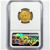 Image 2 : 1906 $5 Gold Half Eagle NGC MS61