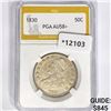 1830 Capped Bust Half Dollar PGA AU58+