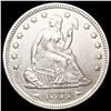 Image 1 : 1874 Arws Seated Liberty Quarter UNCIRCULATED