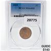 Image 1 : 1919 Wheat Cent PCGS MS64 RB