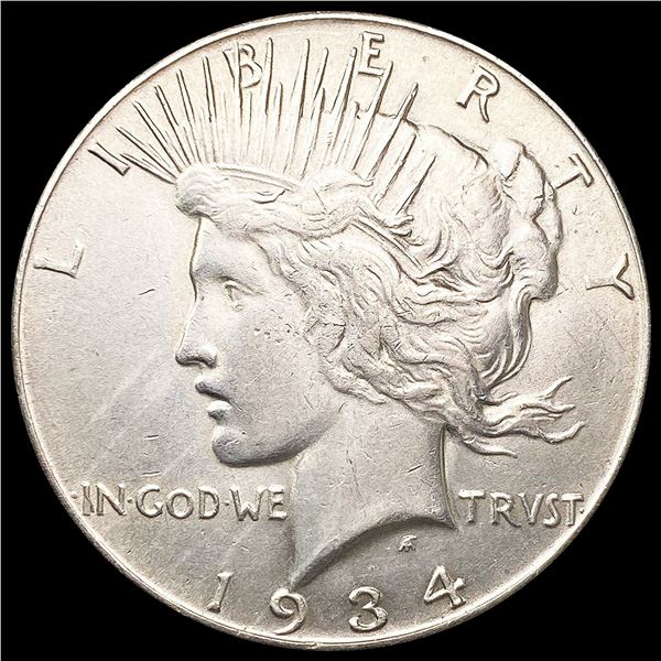 1934-S Silver Peace Dollar UNCIRCULATED