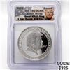 2024 1oz Silver MAGA King Trump ICG BU DCAM
