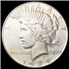 1934 Silver Peace Dollar NEARLY UNCIRCULATED