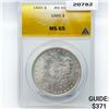 1885 Morgan Silver Dollar ANACS MS65