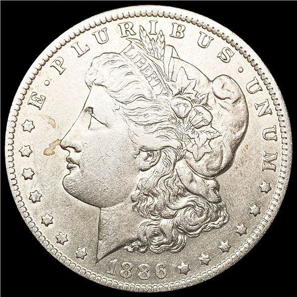 1886-O Morgan Silver Dollar CLOSELY UNCIRCULATED