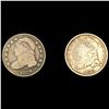 (2) Cap Bust Dimes (1829, 1835) NICELY CIRCULATED
