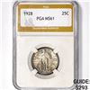 1928 Standing Liberty Quarter PGA MS61