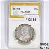 1819/8 Capped Bust Half Dollar PGA AU55