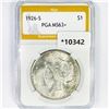 1926-S Silver Peace Dollar PGA MS63+