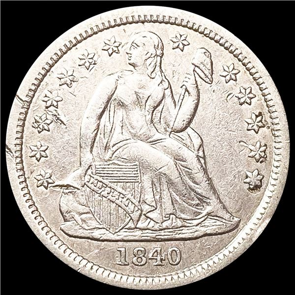 1840 Seated Liberty Dime LIGHTLY CIRCULATED