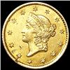Image 1 : 1851-O Rare Gold Dollar CLOSELY UNCIRCULATED