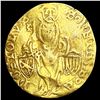 1464-71 Italy Bologna 3.3g Gold Ducat HIGH GRADE