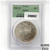 1881-S Morgan Silver Dollar PCGS MS64
