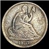 1837 Seated Liberty Half Dime LIGHTLY CIRCULATED