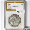 1817 Capped Bust Half Dollar PGA AU58