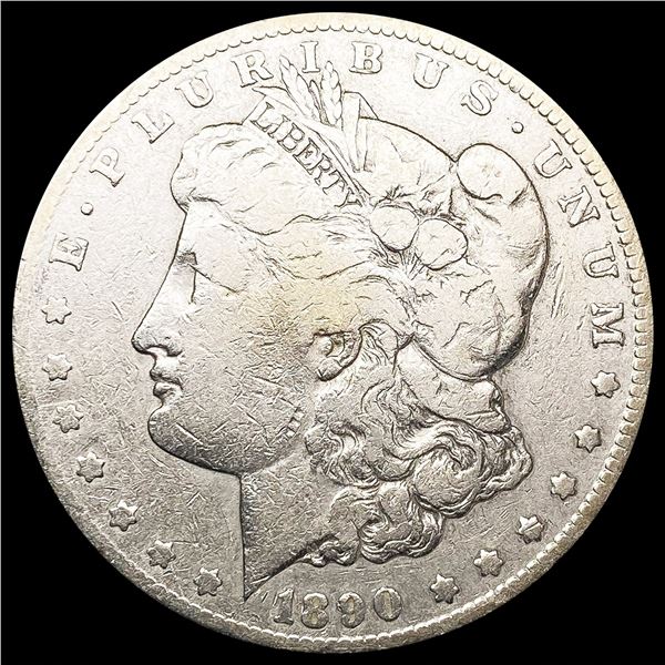 1890-CC Morgan Silver Dollar NICELY CIRCULATED