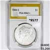 1904-S Morgan Silver Dollar PGA MS61+