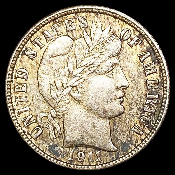 1911-D Barber Dime UNCIRCULATED