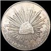 1870 Mexico Silver 8 Reales LIGHTLY CIRCULATED