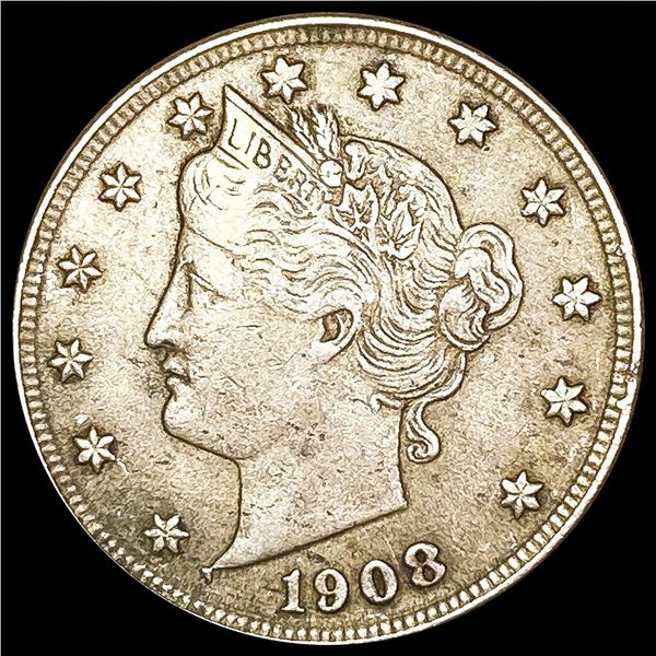 1908 Liberty Victory Nickel NICELY CIRCULATED