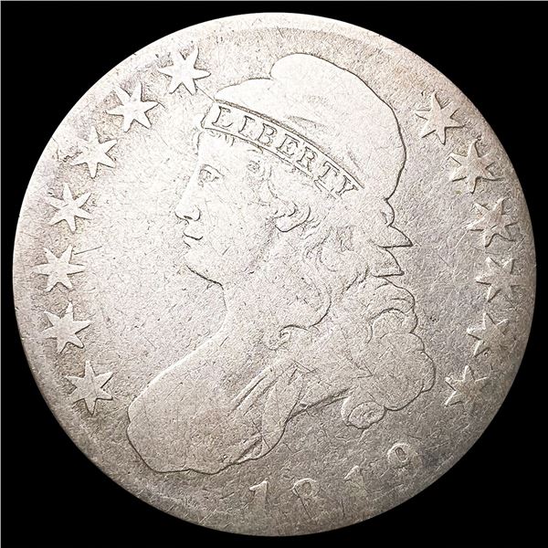 1819 Capped Bust Half Dollar NICELY CIRCULATED