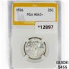 Image 1 : 1926 Standing Liberty Quarter PGA MS63+