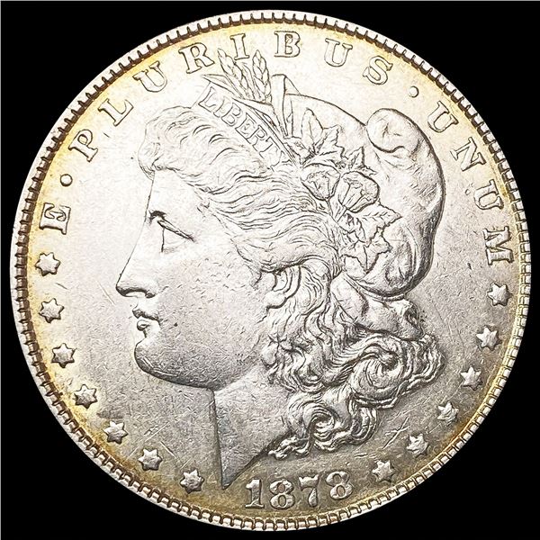 1878 Morgan Silver Dollar NEARLY